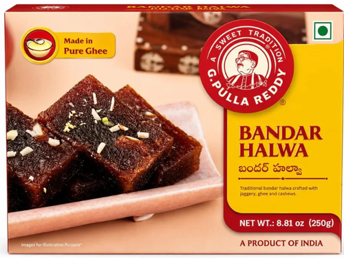 G Pulla Reddy Bandar Halwa 250 GM